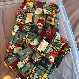 LulaRoe TC Christmas Leggings